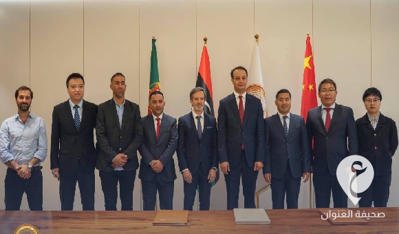 بلقاسم خليفة يوقع مذكرة تفاهم مع ائتلاف شركتي  power china الصينية، و شركة future البرتغالية