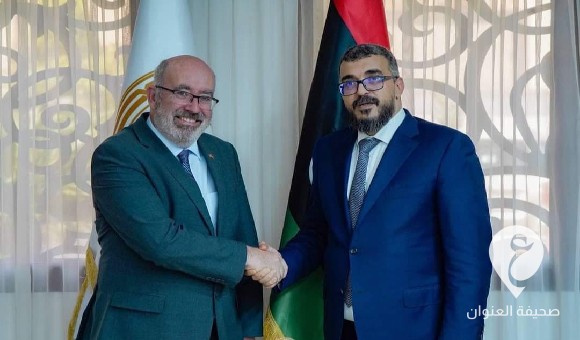 التومي يناقش مع السفير البريطاني أوجه التعاون المشتركة في مجال الإدارة المحلية ودعم البلديات - مشروع جديد 5