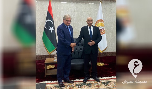نورلاند يؤكد خلال لقائه عقيلة صالح في بنغازي على ضرورة التوافق بين الأطراف الليبية 1 نورلاند يؤكد خلال لقائه عقيلة صالح في بنغازي على ضرورة التوافق بين الأطراف الليبية