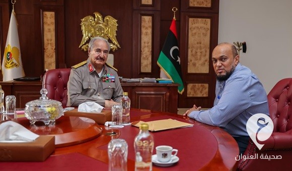 حفتر يلتقي عضو لجنة الدفاع بمجلس النواب - 455658880 837563761889584 3456655636254844544 n