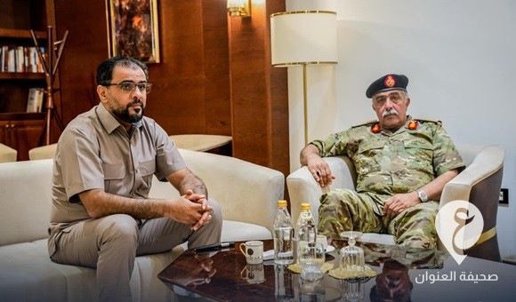 حماد والناظوري يبحثان التعاون بين الحكومة والقوات المسلحة - 455817414 486208884043542 8309236906527575855 n