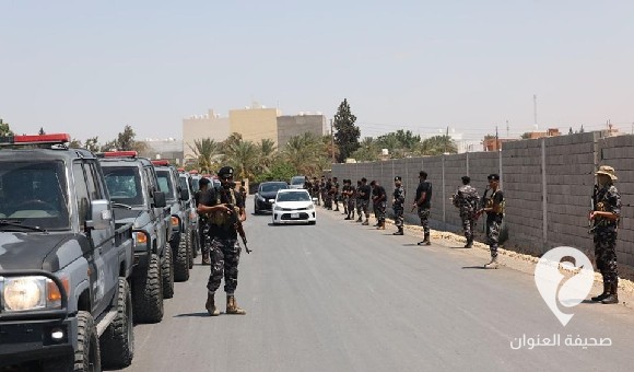 إنفاذ القانون تخلي أرضًا بمنطقة جنزور كونها محل نزاع 1 إنفاذ القانون تخلي أرضًا بمنطقة جنزور كونها محل نزاع