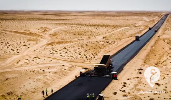 جهاز تنفيذ مشروعات المواصلات: نسبة الإنجاز في طريق مـرادة - العقيلة تجاوزت 83%
