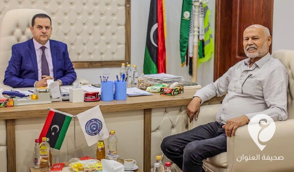 الحويج ورئيس لجنة متابعة الأموال الليبية في الخارج يبحثان التنسيق لاسترجاعها