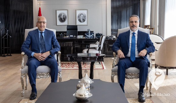 الكبير يبحث مع وزير الخارجية التركي دعم جهود المركزي في مسار التوحيد - مشروع جديد 3