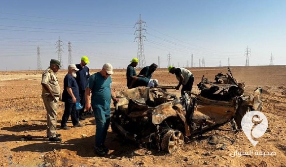 العثور على سيارة بها بقايا آدمية دفنت بالقرب من تاورغاء منذ 2011 - مشروع جديد 6