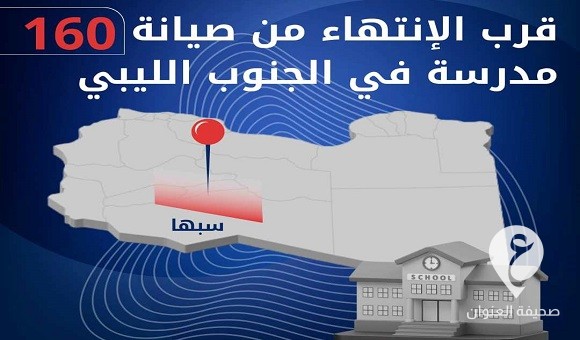 أعمال صيانة تشمل 160 مؤسسة تعليمية في سبها والجنوب لتحسين بيئة التعليم - 457527910 122167974104234831 5041951052364947644 n