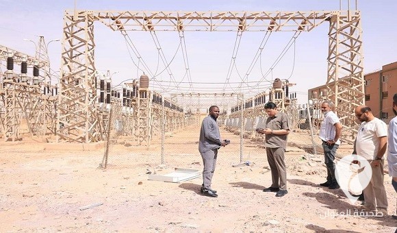 الحكومة الليبية تقف على أضرار الشبكة الكهربائية في سبها - 460574582 858831609690163 5412616771088010043 n