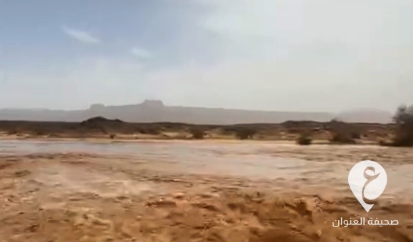 استمرار أجواء الطقس الماطرة على شمال وجنوب غرب ليبيا وسط تحذيرات