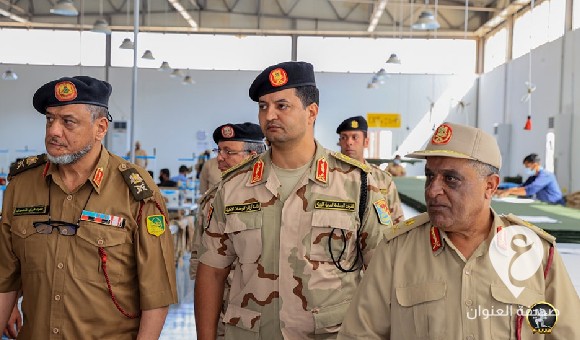 الفريق خالد خليفة يوجه بتسليم إنتاج مصنع التصنيع الحربي إلى هيئة الإمداد والتموين العسكري 