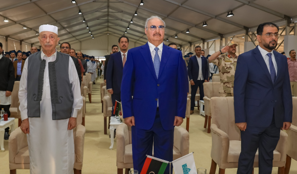 حضور القائد العام للقوات المسلحة في حفل تخريج جامعة درنة بعد الكارثة - PSDالعنوان 2024 07 19T104049 1 5 4 2 1 5 9 3 1 1 1 4 1 1 3 2 1 1 1 8 7