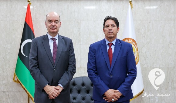 العقوري والسفير السويسري يبحثان آخر التطورات في ليبيا بما في ذلك أزمة المصرف المركزي