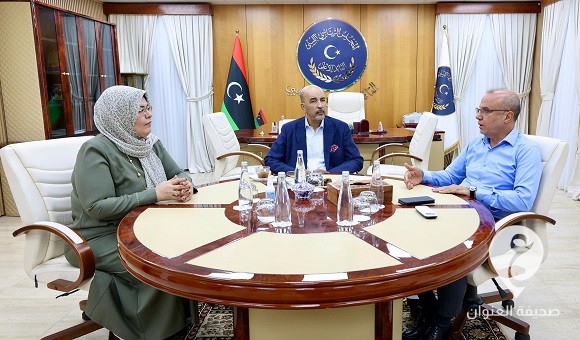 الكوني واللافي يبحثان دور وزارة العدل في دعم المصالحة الوطنية 1 الكوني واللافي يبحثان دور وزارة العدل في دعم المصالحة الوطنية - 461949112 883728487188086 5636622118921477393 n