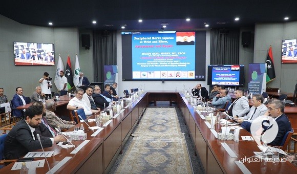 انطلاق المؤتمر الدولي الأول لجراحة اليد في بنغازي - 462685470 946702167490953 3024197730344972388 n