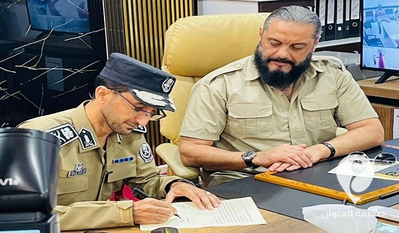 في إطار دمج المديريات.. تسليم مهام مديرية أمن سلوق قمينس إلى بنغازي الكبرى - 464077355 514409244805136 4713743805498648694 n