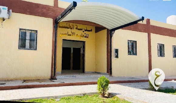 الوطني للتنمية: استئناف الأنشطة التعليمية بمدرسة الخنساء في براك الشاطئ بعد صيانتها 