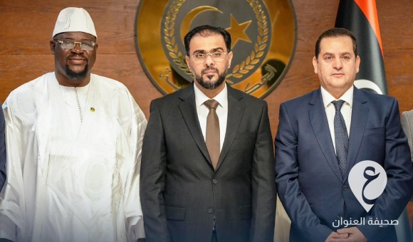 حمّاد يستقبل المبعوث الخاص لرئيس ليبيريا