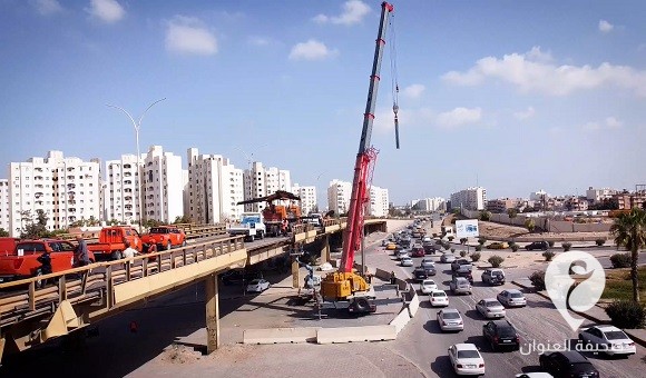 بدء إزالة الجسر الحديدي في طريق المطار في طرابلس - 465907728 1001848308643460 8532913335874063474 n