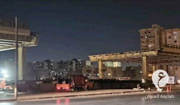 أمن طرابلس تعلن غلق طريق أسفل الجسر الحديدي باتجاه المطار - 468005582 986238500215612 5007379921703834694 n