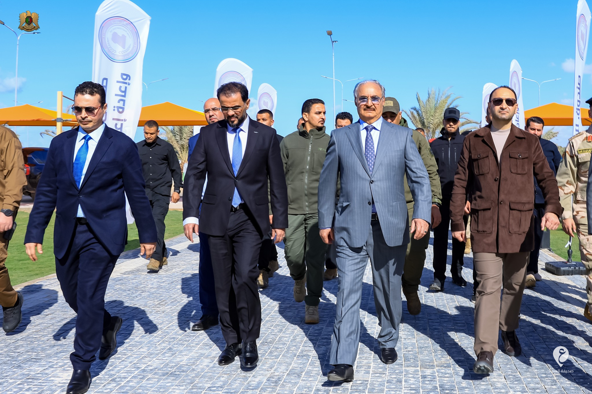 المشير حفتر يدشن مشروع إنشاء 20 ألف وحدة سكنية غرب بنغازي  - 468911105 911343194511640 5214260751839540246 n