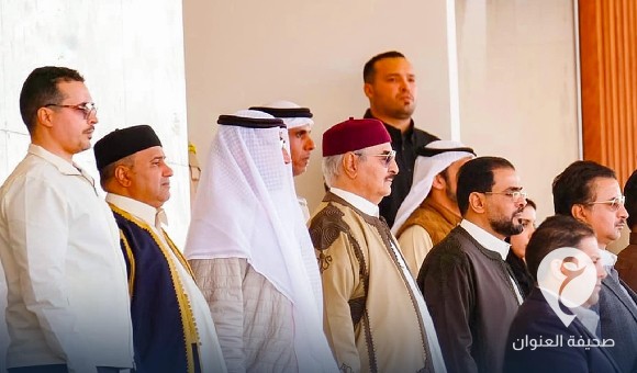 حفتر وحماد يشاركان في اختتام فعاليات كرنفال ليبيا التراثي في بنغازي 