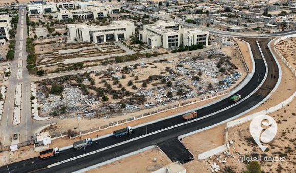 الجهاز الوطني للتنمية يقترب من افتتاح مشاريع طرق جديدة في سرت - PSDالعنوان 2024 08 16T100534 5 2