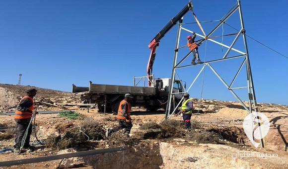 انطلاق أعمال تركيب الأبراج الكهربائية في منطقتي الفتائح والصناعية بدرنة - a96f06da b63d 457a bcc5 8373feb05349