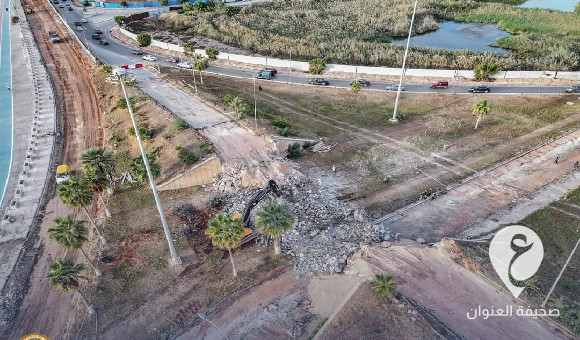 صندوق التنمية يؤكد البدء بإزالة الجسور المتهالكة في مشروع تطوير بحيرة جليانة ببنغازي