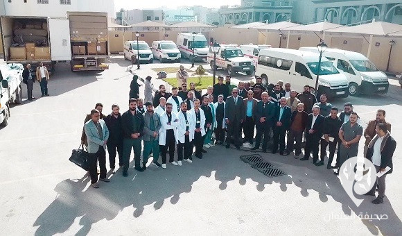 الحكومة الليبية تُطلق قافلة طبية لدعم المتضررين في ترهونة - 469412098 573992412145188 3519413983755132158 n