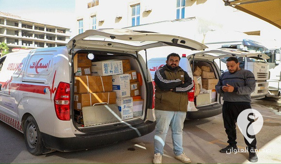 الحكومة الليبية تُطلق قافلة طبية لدعم المتضررين في ترهونة - 469518335 573992422145187 727357605751378736 n