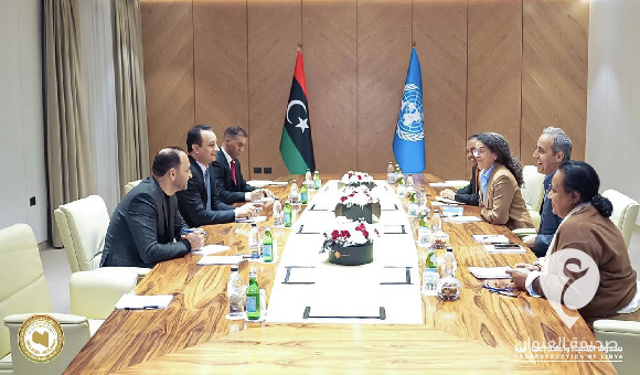 بلقاسم خليفة يلتقي خوري ويبحثان جهود الإعمار والاستقرار 