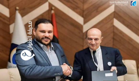 توقيع اتفاقية لتنفيذ جسر الزعفران بسرت بين الجهاز الوطني للتنمية وشركة فرنسية - psd elenwan 1 34