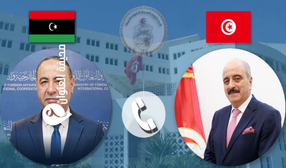 الباعور والنفطي يبحثان تعزيز العلاقات الثنائية بين ليبيا وتونس - psd elenwan 1 35