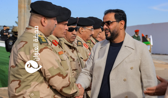 بحضور حماد.. أركان القوات البرية تحتفي بتخريج دفعة جديدة في سبها - psd elenwan 12 5