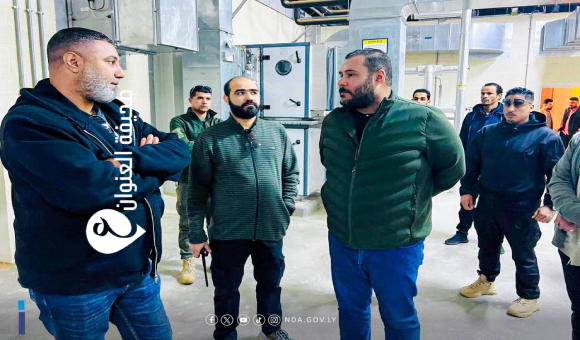 المدير التنفيذي للجهاز الوطني للتنمية يتابع مشاريع التطوير في سرت 