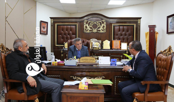 المقريف يناقش سير العملية التعليمية في بلدية خليج السدرة - psd elenwan 2 1