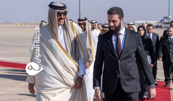 أمير قطر في زيارة إلى سوريا - psd elenwan 34