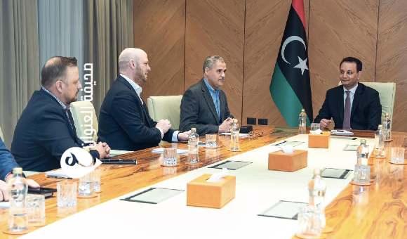 صندوق التنمية يناقش مع (بي بي) البريطانية مشروعات الطاقة في ليبيا - psd elenwan 39 1
