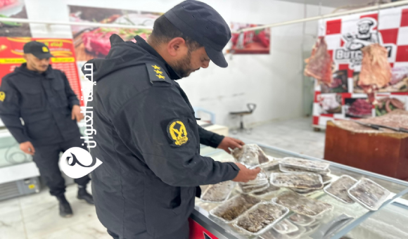الحرس البلدي فرع بنغازي يطلق حملة تفتيشية واسعة على المحلات التجارية