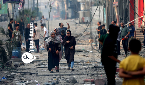 غارات إسرائيلية على غزة تسفر عن استشهاد 20 مواطنا بينهم نساء وأطفال - psd elenwan 9