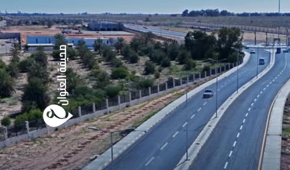 افتتاح طريق الزهور في سرت - psd elenwan 1 5