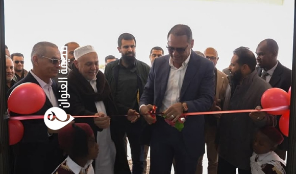 عثمان عبدالجليل يفتتح مركزا لإيواء النازحين في الكفرة - psd elenwan 2 4