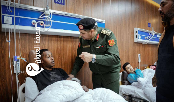 التوجيه المعنوي بالأركان البرية يزور جرحى القوات المسلحة في عملية القطرون - psd elenwan 2025 02 14T211311.479 1