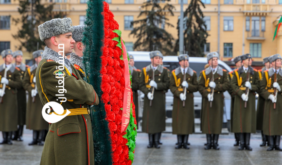 القائد العام يزور النصب التذكاري للجندي المجهول في العاصمة البيلاروسية مينسك 4 القائد العام يزور النصب التذكاري للجندي المجهول في العاصمة البيلاروسية مينسك - psd elenwan 2025 02 18T161623.371