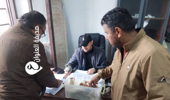 مراقبة آثار بنغازي تبدأ تجهيز القطع الأثرية استعدادًا لاستئناف عملية الجرد - psd elenwan 3 4