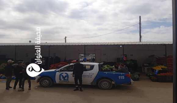 الحرس البلدي بنغازي ينفذ حملة تفتيشية مكثفة في الفندق البلدي