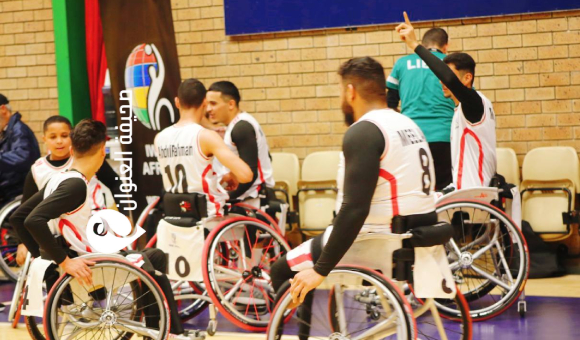 منتخب ليبيا لسلة الكراسي المتحركة يتأهل لنصف نهائي البطولة الأفريقية - psd elenwan 77