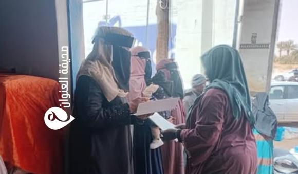 توزيع مساعدات إغاثية على أكثر من 1700 لاجئ جنوب البلاد - psd elenwan 2 4