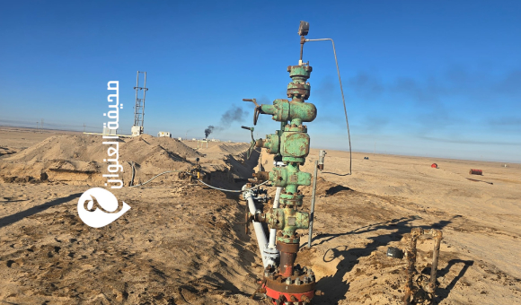 شركة الخليج العربي للنفط تستأنف الإنتاج بأحد آبار حقل النافورة - psd elenwan 2025 03 18T134423.780