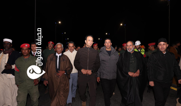 إفطار جماعي في درنة احتفاء بافتتاح جسر الصحابة - psd elenwan 3